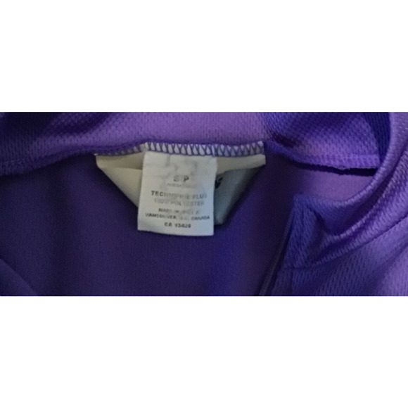 SUGOI Technifine+ Women’s Purple & White Athletic Pullover Jacket – Size Small - Picture 4 of 7